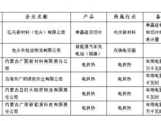 含光伏企業(yè)！內(nèi)蒙古公示戰(zhàn)略性新興產(chǎn)業(yè)電力交易企業(yè)名單