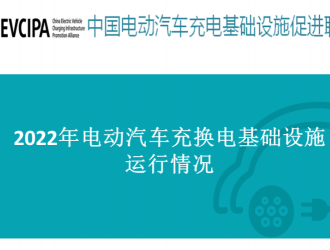 2022年12月全國(guó)電動(dòng)汽車充換電基礎(chǔ)設(shè)施運(yùn)行情況