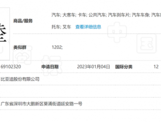 又一黑科技？比亞迪注冊(cè)“云輦”商標(biāo)