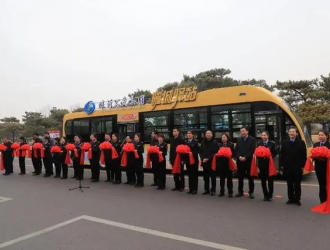 青島86部舊公交車更換純電動(dòng)車 洛陽(yáng)路充電站上線運(yùn)營(yíng)