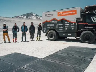 6500 米，太陽(yáng)能電動(dòng)卡車成功征服世界海拔最高火山